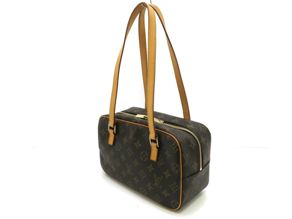 Louis Vuitton Cite SJ Monogram Handbag Brown